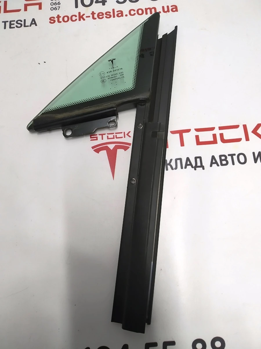 3 Форточка передня ліва Tesla model S, model S REST 6006644-00-J
