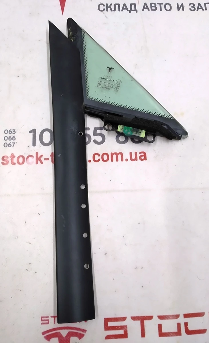 3 Front left window leaf (guide strip deformed) Tesla model S, model S REST 6006644-00-J