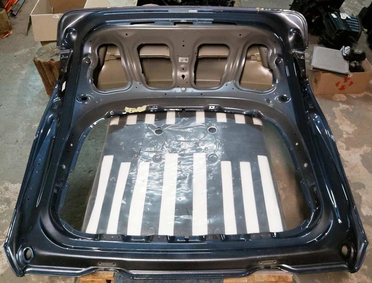 7 Кришка багажника (ляда) метал PPMR Tesla model S, model S REST 1023722-E0-A