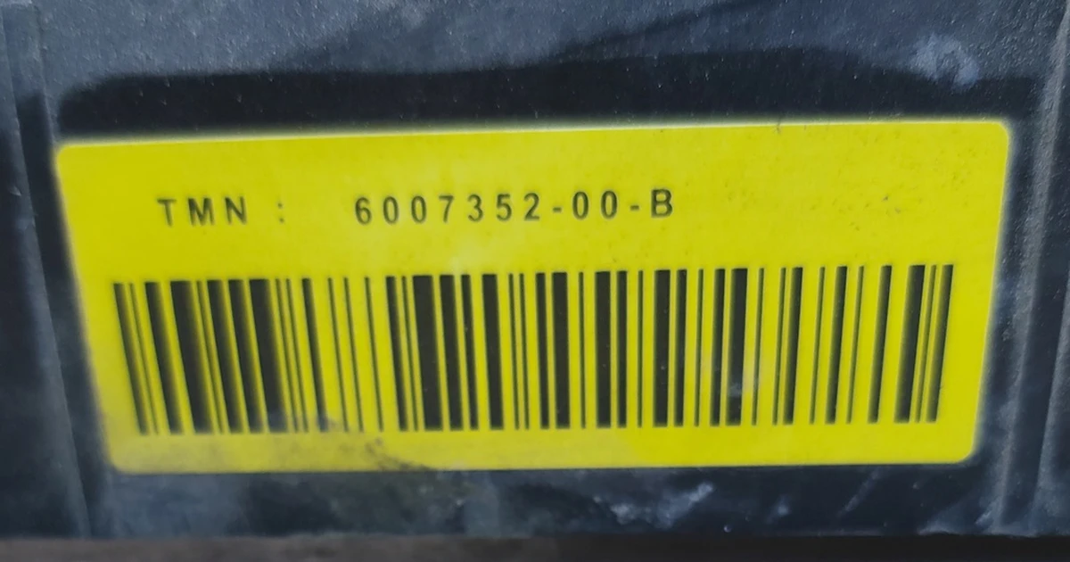 1 Радіатор та вентилятор кондиціонера лівий у зборі Tesla model S, model S REST 6007352-00-F