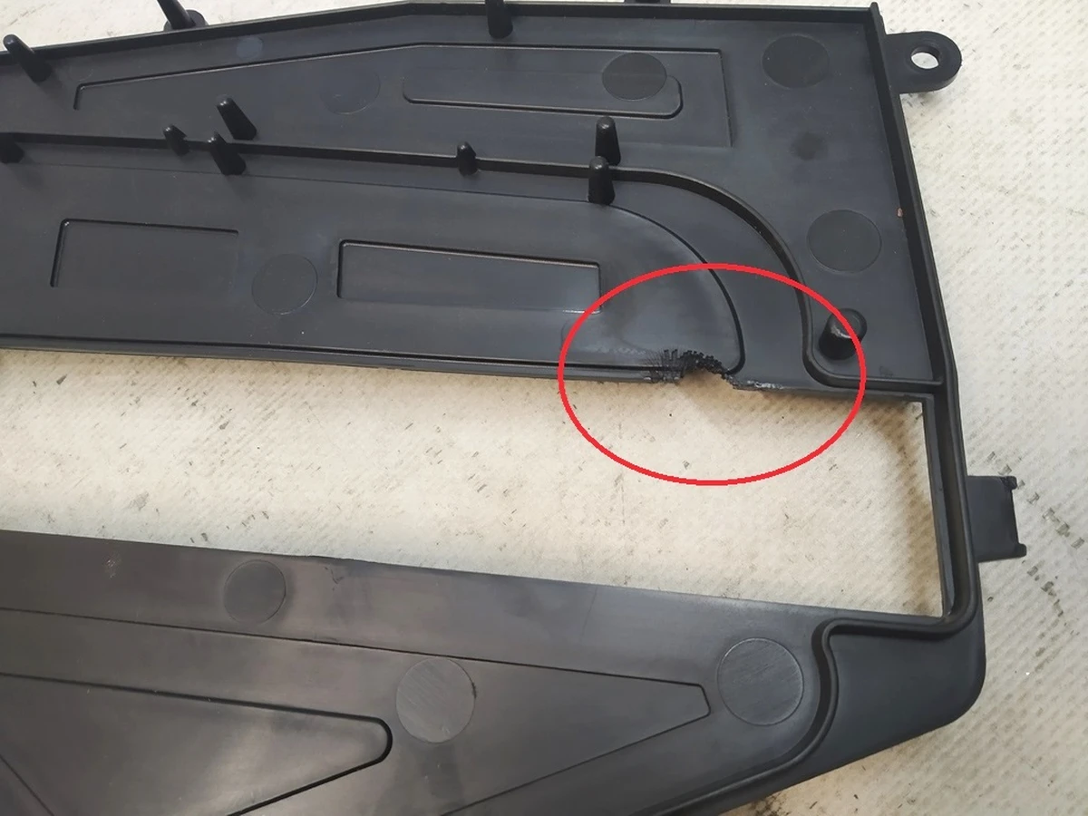 1 Перегородка кліматичної установки (пічки салону) Tesla Model S, Model S REST, Model X 6007378, 1116135, 1116133