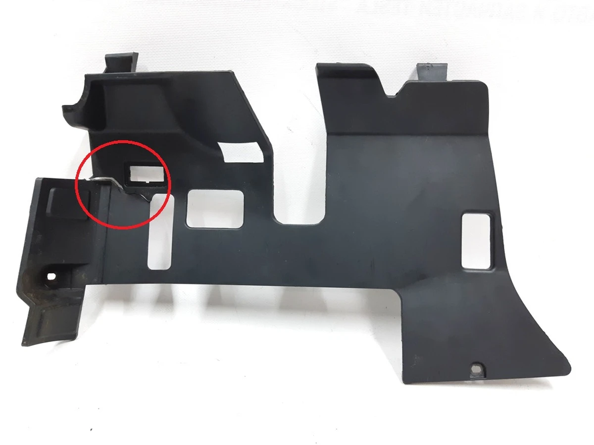 17 PLASTICS SUB ASY - COVER FOOT WELL LEFT Tesla model S, model S REST 1016340-00-F