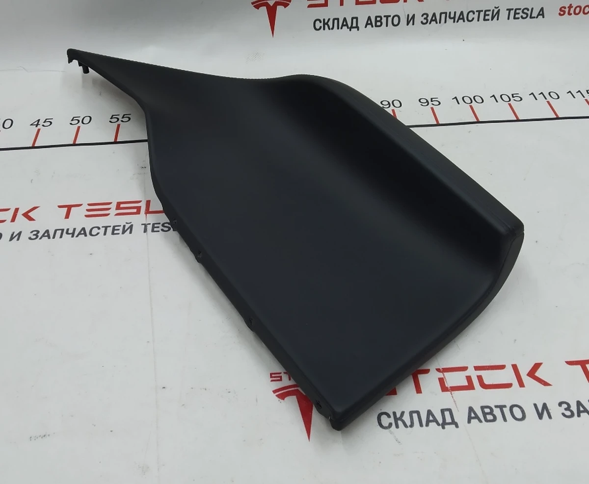 35 Door card pocket, front left PVC BLK 40B (fine-grain leather, without additional lighting) Tesla model S, model S REST 1002960-01-J