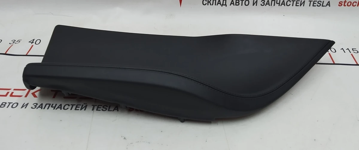 35 Door card pocket, front left PVC BLK 40B (fine-grain leather, without additional lighting) Tesla model S, model S REST 1002960-01-J