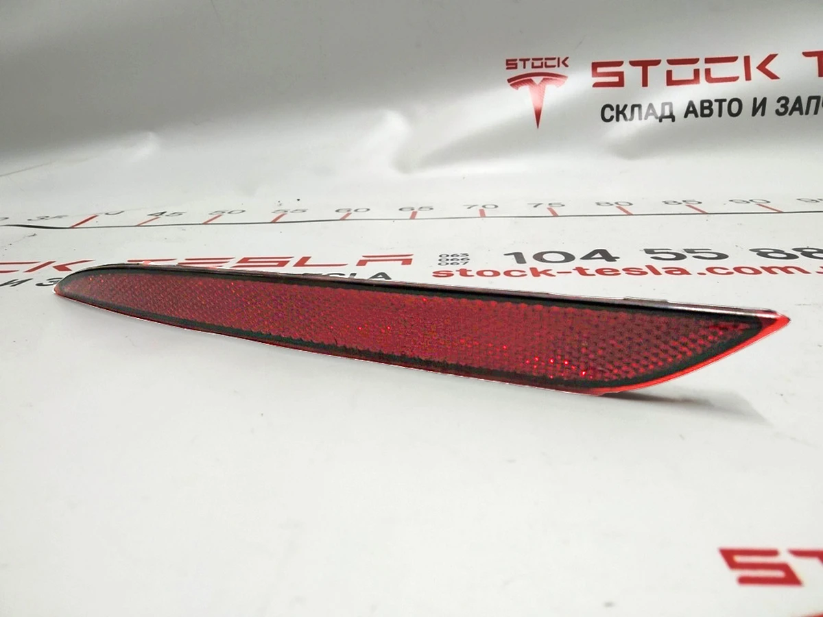 9 Відбивач заднього бампера лівий Tesla model S, model S REST 6007705-00-D