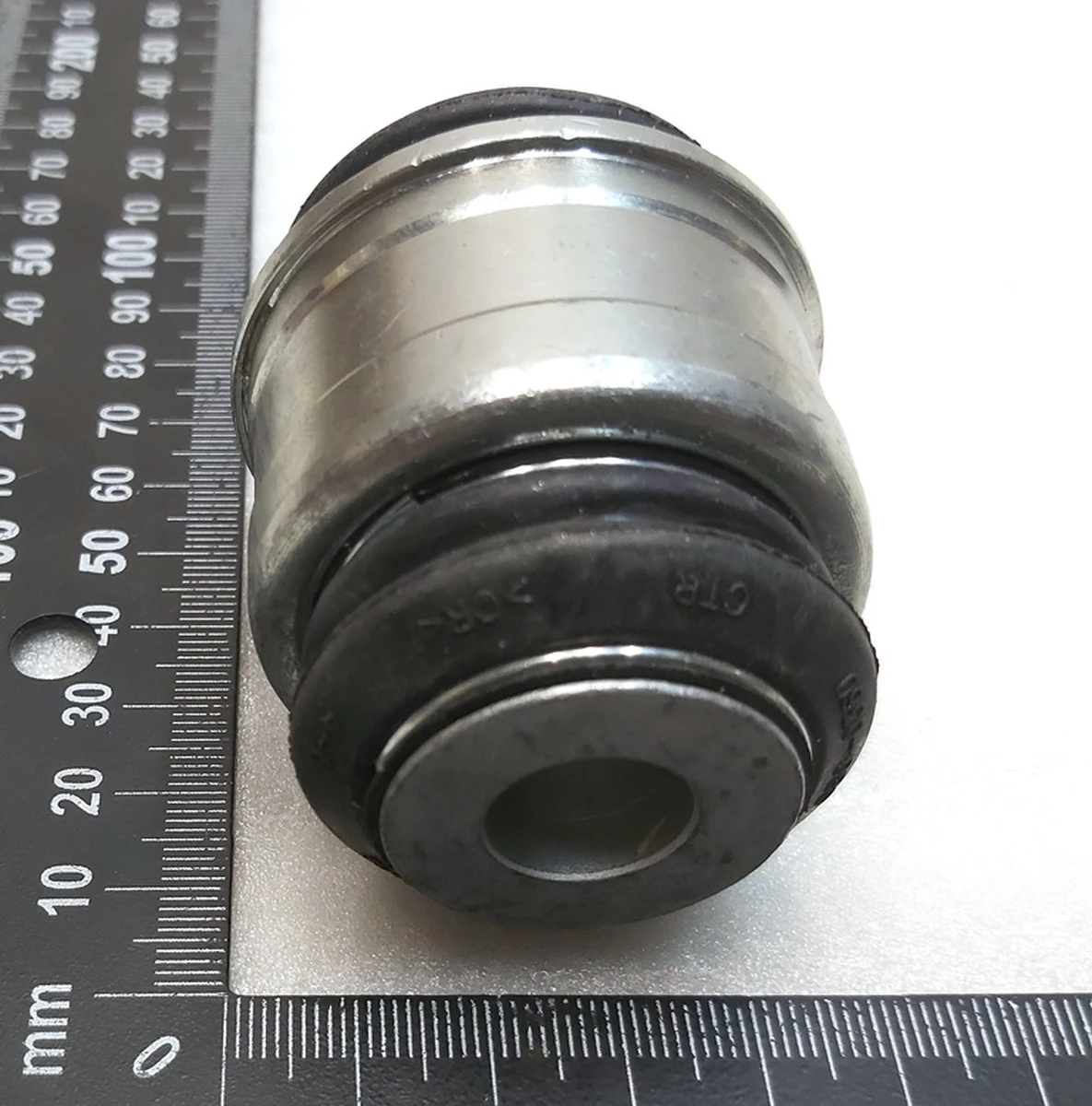 6 Lower control arm silent block 47mm (floating) reinforced Tesla model S, model S REST, model S Feb 2021, model X Mar 2021, model X 6007997 1027351