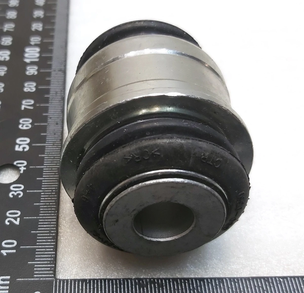 6 Lower control arm silent block 47mm (floating) reinforced Tesla model S, model S REST, model S Feb 2021, model X Mar 2021, model X 6007997 1027351