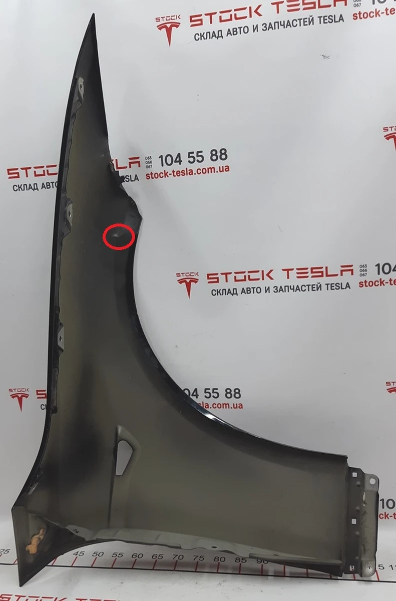1 Крыло переднее левое PBSB с повреждением Tesla model S, model S REST 6008022-01-D