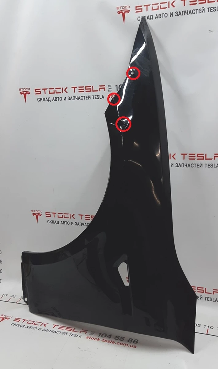 1 Крыло переднее левое PBSB с повреждением Tesla model S, model S REST 6008022-01-D