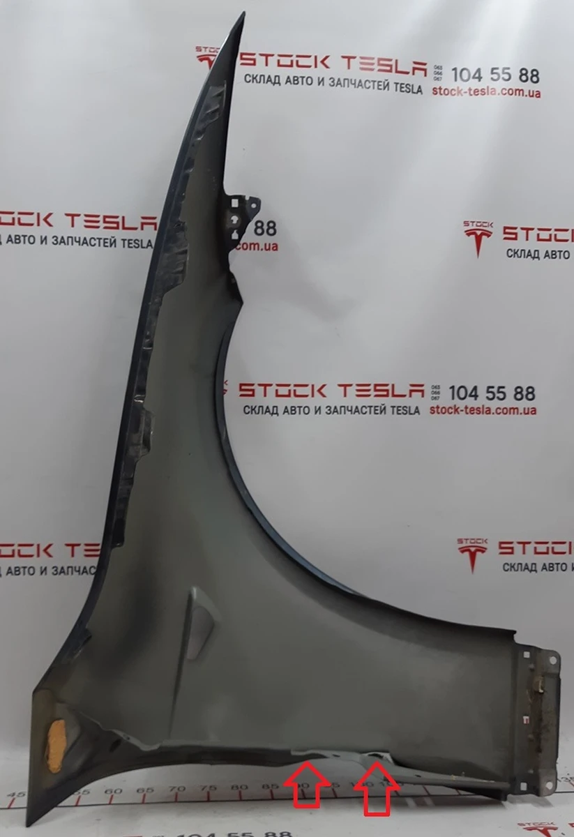 19 Крило переднє ліве PMNG із пошкодженням Tesla model S, model S REST 6008022-12-D