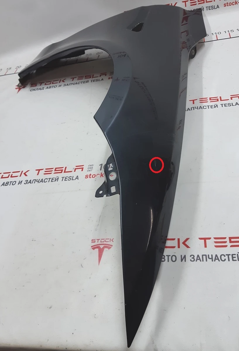 2 Крило переднє праве PMNG із пошкодженням Tesla model S, model S REST 6008027-12-D