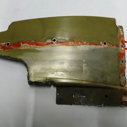 4 Чверть ззаду права панель передньої частини колісної арки Tesla model S, model S REST 6008086-S0-F