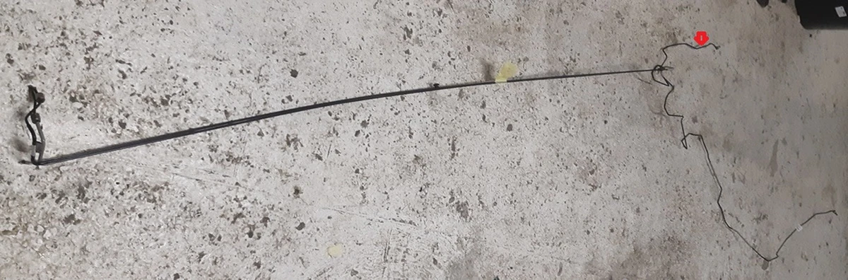 3 2 TUBE BUNDLE - JBLOCK TO RR with damage Tesla model S REST 6008136-00-H