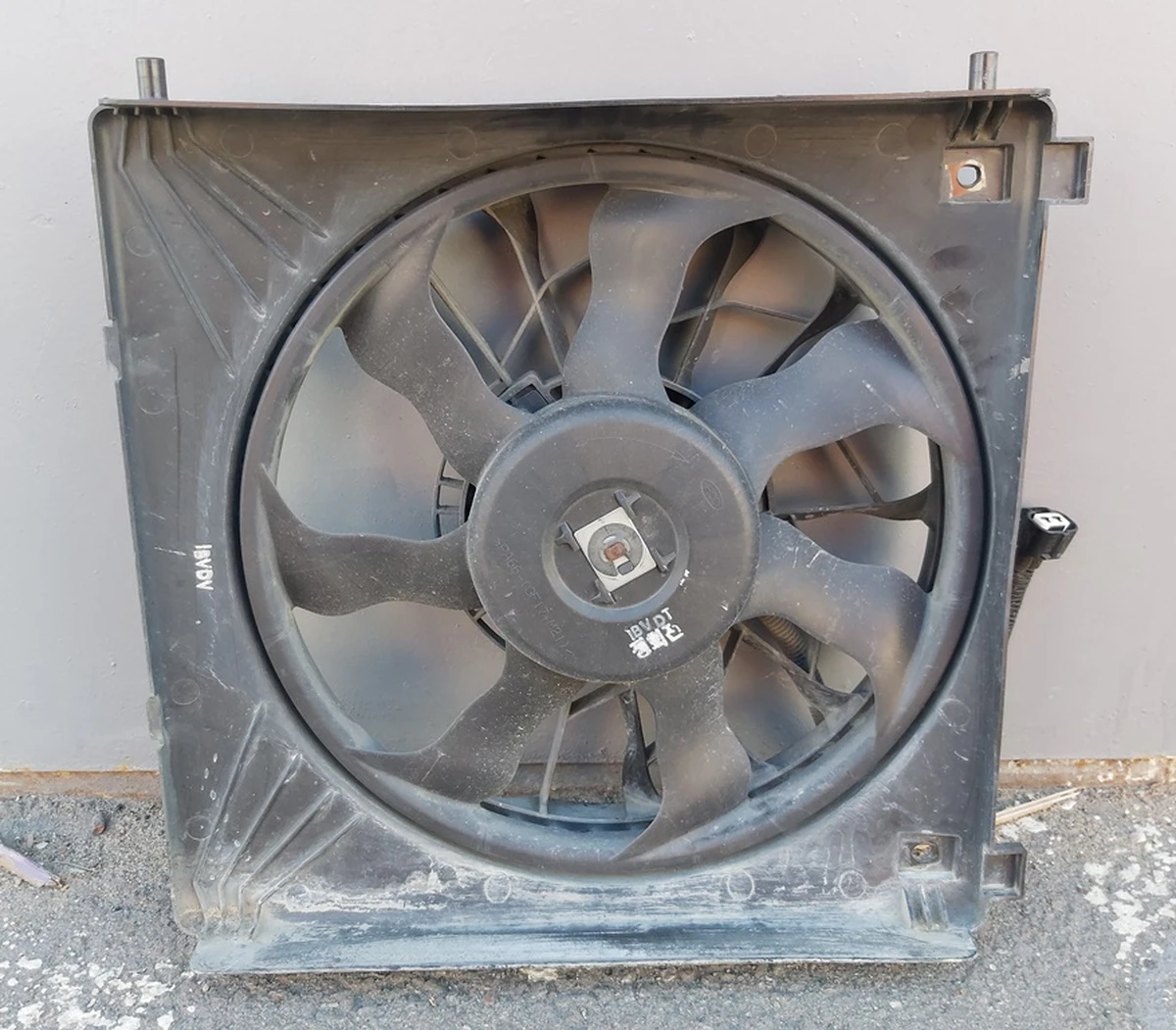 2 Вентилятор кондиціонера правий Tesla model S, model S REST 6008357-00-F