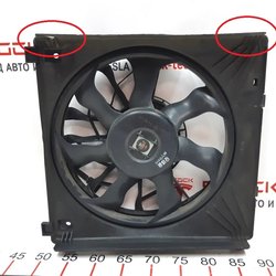 6 Вентилятор кондиціонера правий у зборі (з пошкодженням) Tesla model S, model S REST 6008358-00-D