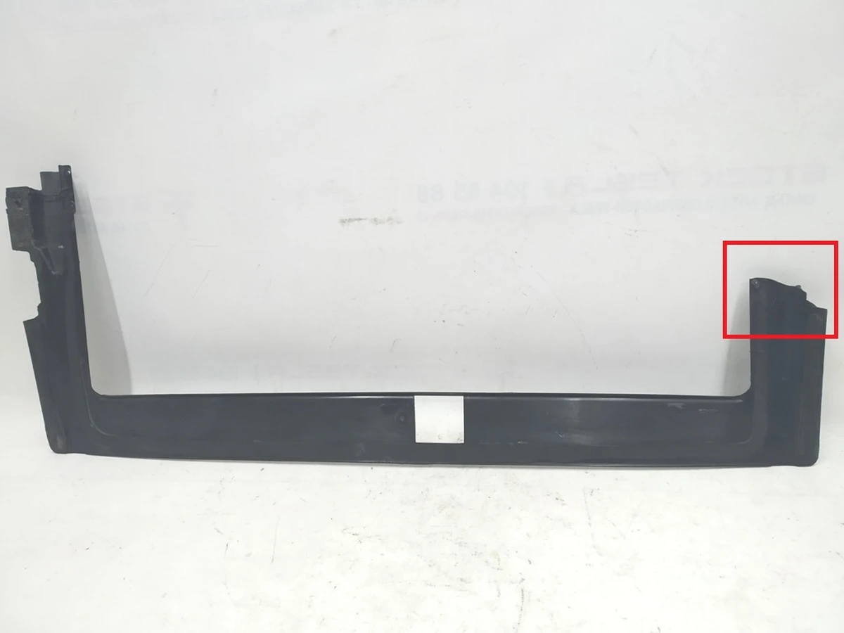 Панель каркасу панорамного даху задня частина з пошкодженням Tesla model S, model S REST 1003043-S0-A