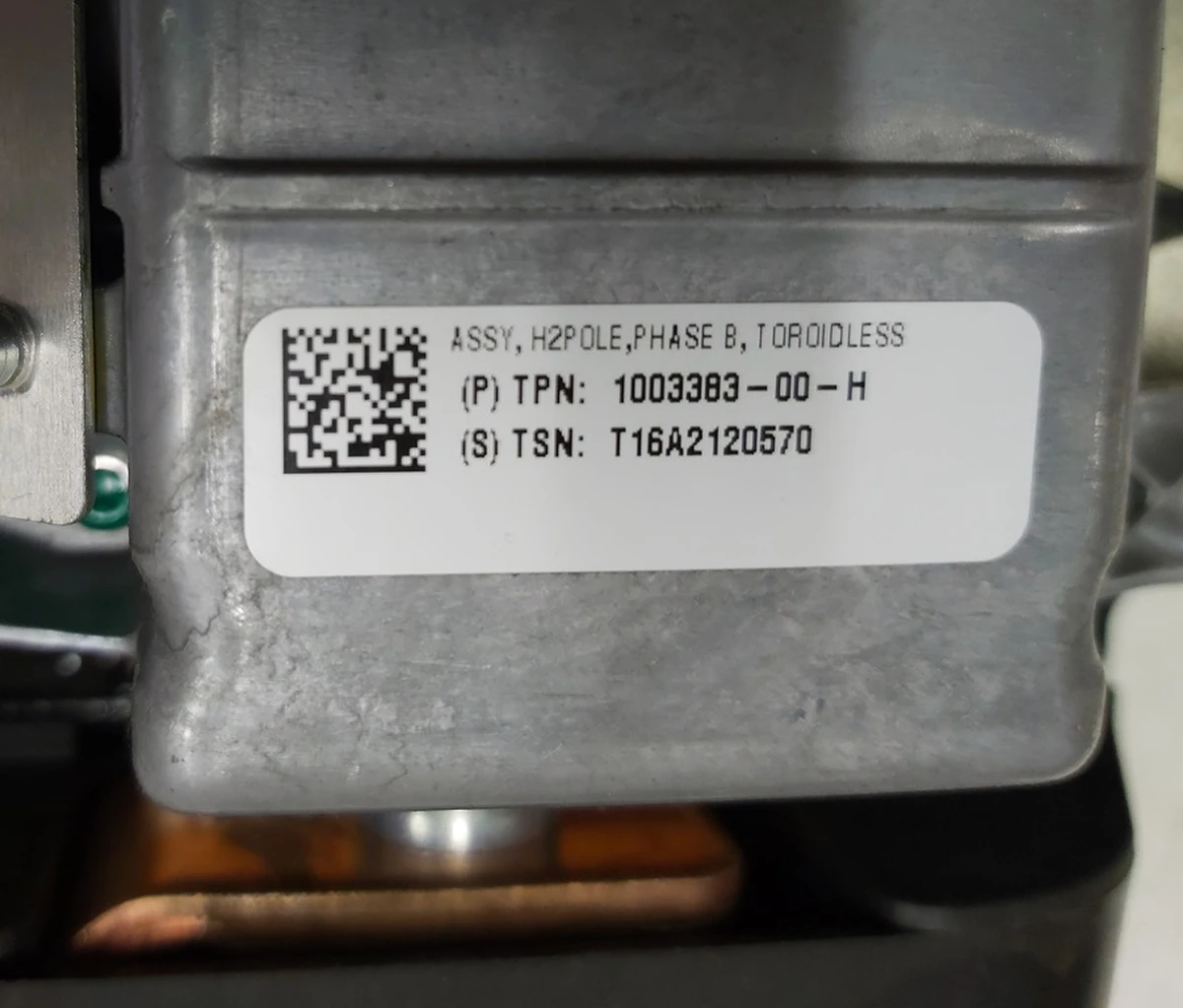 Motor inverter (BASE) without HV bus and HV connector Tesla model S, model S REST 1002633-00-Q