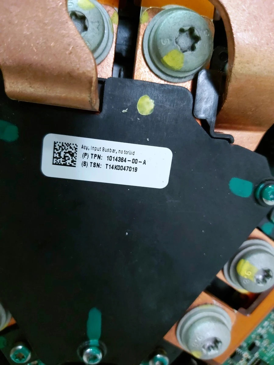 Інвертор мотора (BASE) без низьковольтного роз'єму та плати управління Tesla model S, model S REST 1002633-00-Q