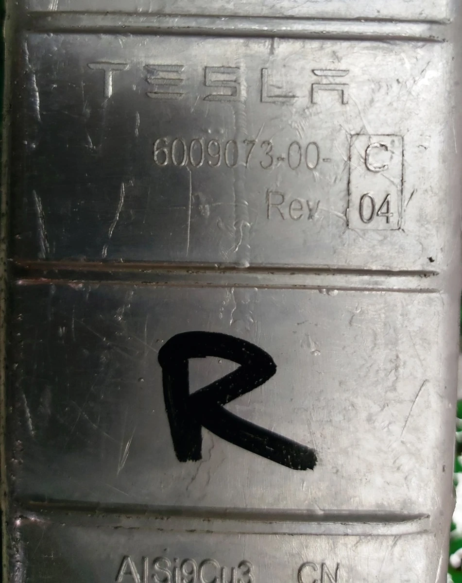 Инвертор мотора (BASE) без низковольтного разъёма и платы управления Tesla model S, model S REST 1002633-00-Q