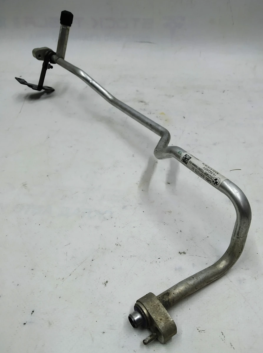 Air conditioner outlet pipe assy with bracket and clamp BMW i3 64539291275