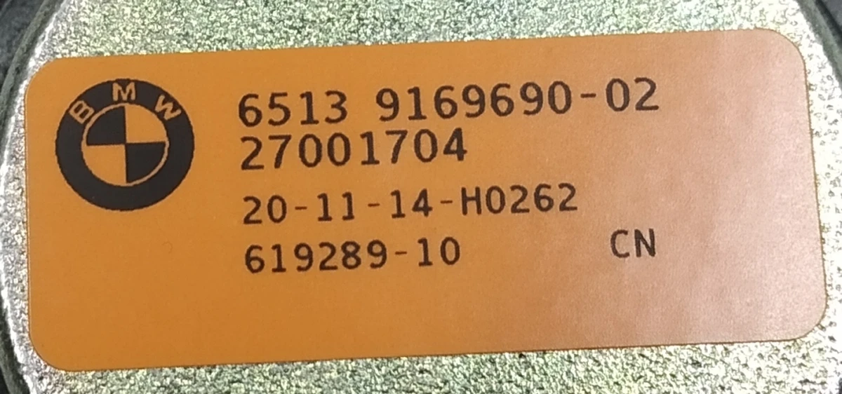 Динамік среднечастотний Harman Kardon інструментальної панелі BMW I3 65139169690