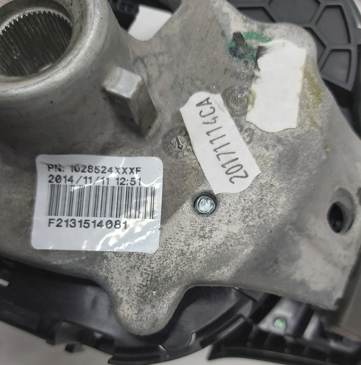 Steering wheel, leather SUITE assembled with switches and cover BMW I3 32306870784