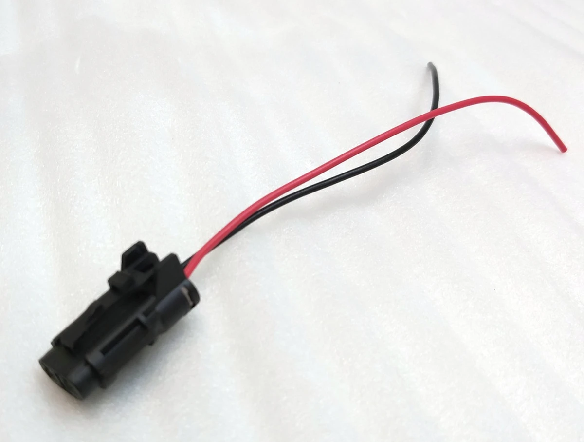 2 Роз'єм (фішка) датчика температури повітря YAZAKI 7123-1424 Tesla model all models 1106818-00-A