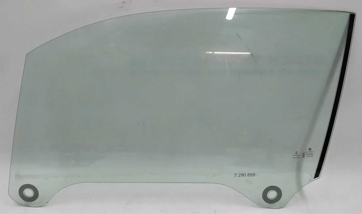 Door glass front left green BMW i3 51337290859