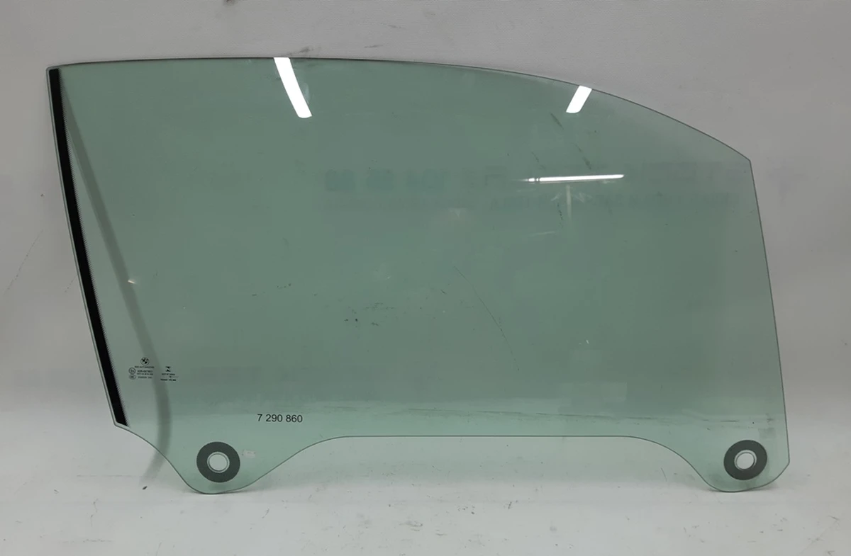Door glass front right green BMW i3 51337290860