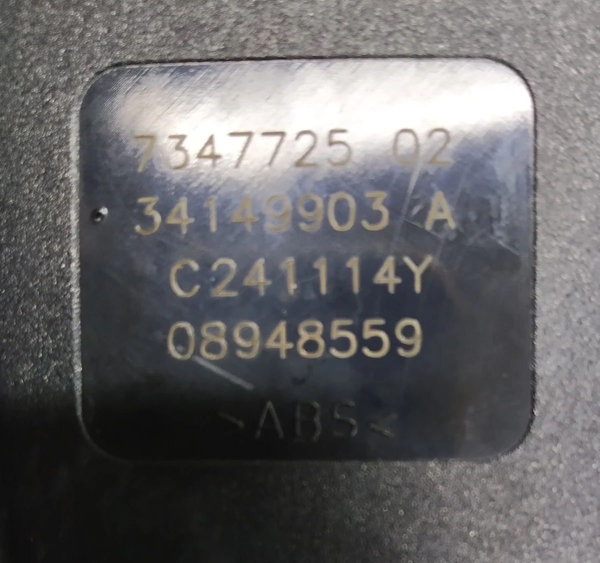 Lower belt, rear left BMW I3 72117347725