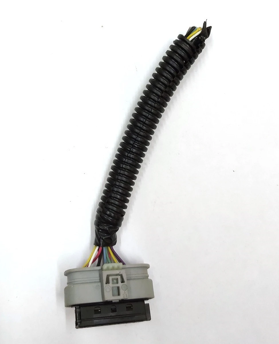 Connector (chip) for front bumper PA66GF25 (female) 807-445 LH Tesla model 3 1067958-00-E