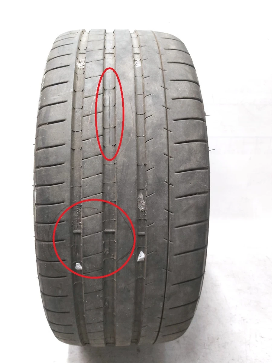 1 Шина 245/35 ZR21 96Y MICHELIN PILOT SPORT data 36/20 6,20 мм із пошкодженням Tesla model S 8496658-00-A