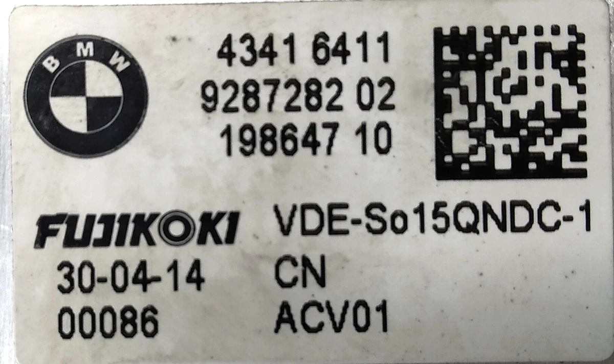 Клапан системи кондиціонування R134A BMW i3 64119287282