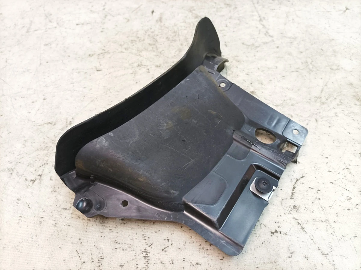 Wheel arch extension (mudguard) right with damage Porsche Taycan 9J1854828A