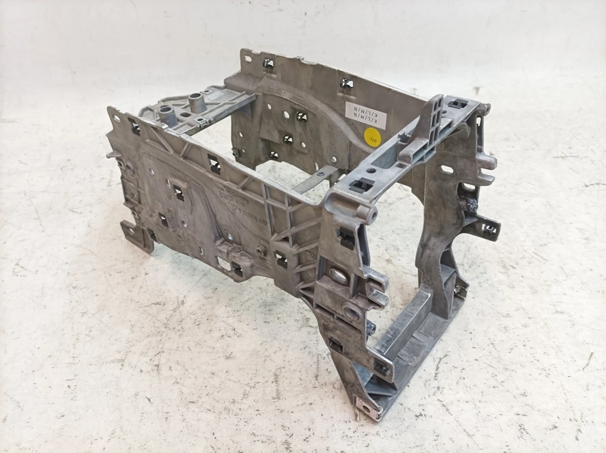 Center console frame, rear part of Porsche Taycan 9J1858404