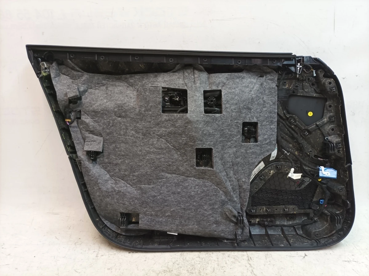 Door card front right A11 leather assembly Porsche Taycan 9J1867012A