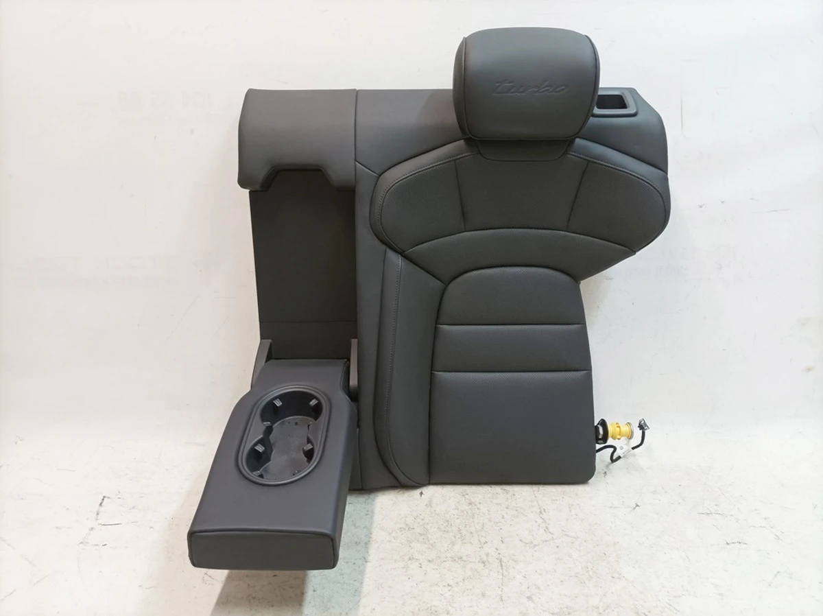 Спинка сидіння другого ряду ліва з підлокітником шкіра 8YR у зборі Porsche Taycan 9J1885805H