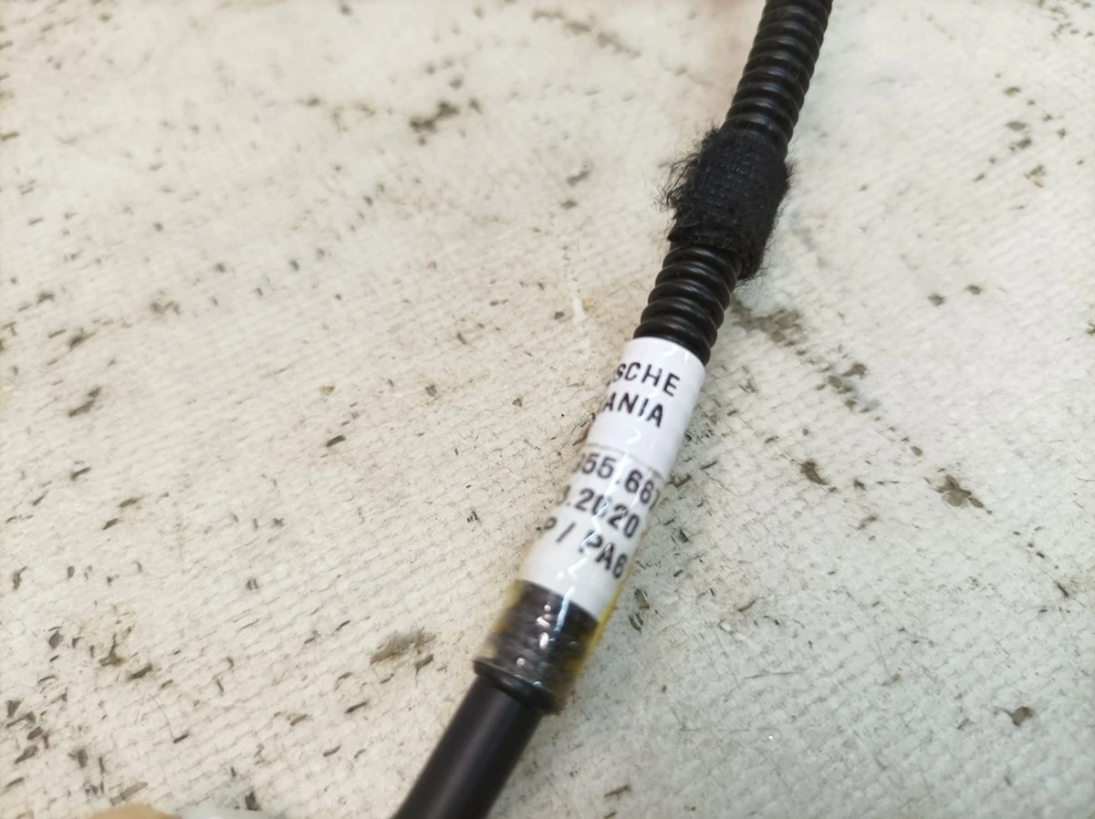 Porsche Taycan windshield washer fluid line 9J1955667A