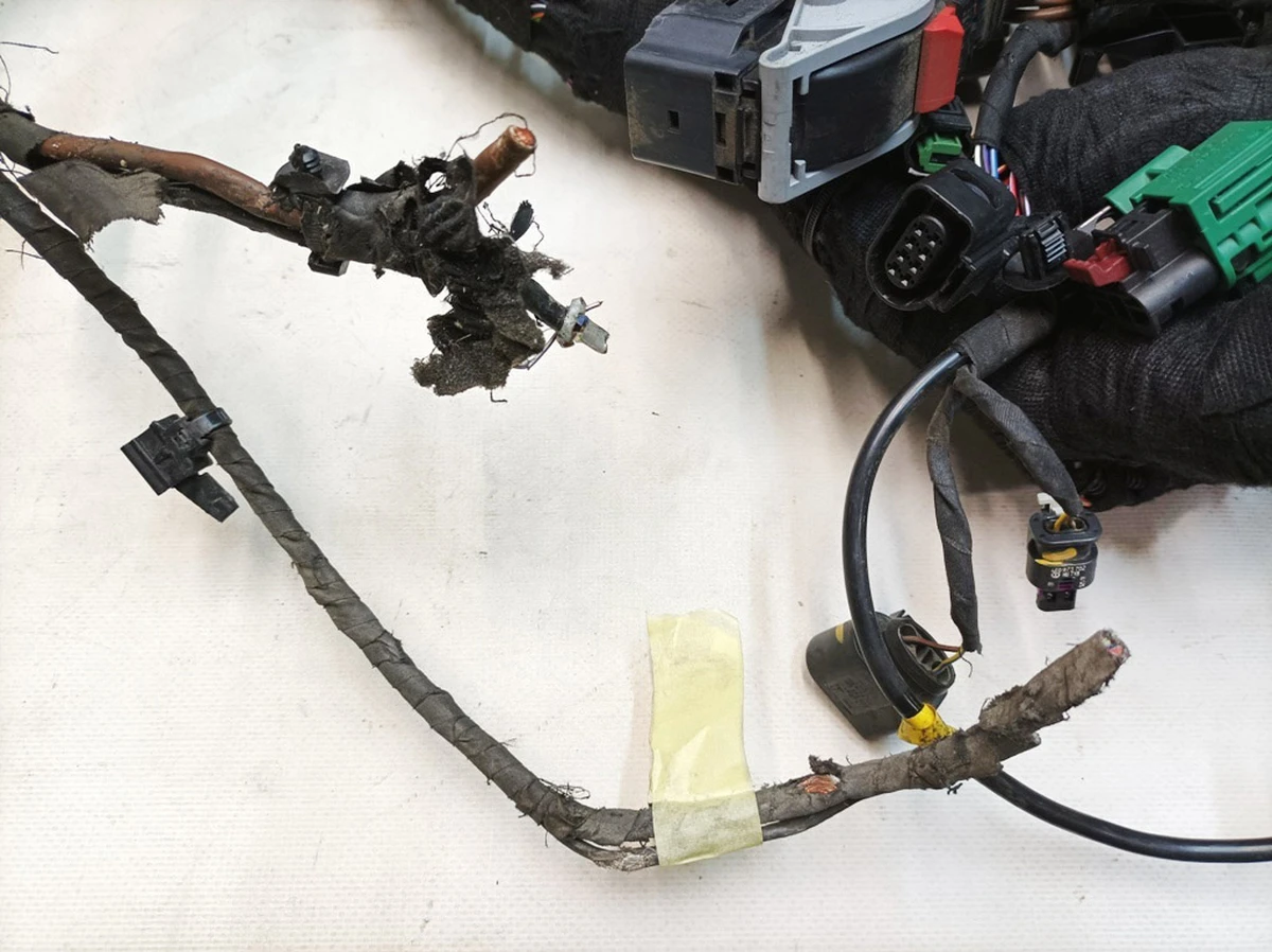 Електропроводка основна (Салон) з пошкодженням Porsche Taycan 9J1970000E