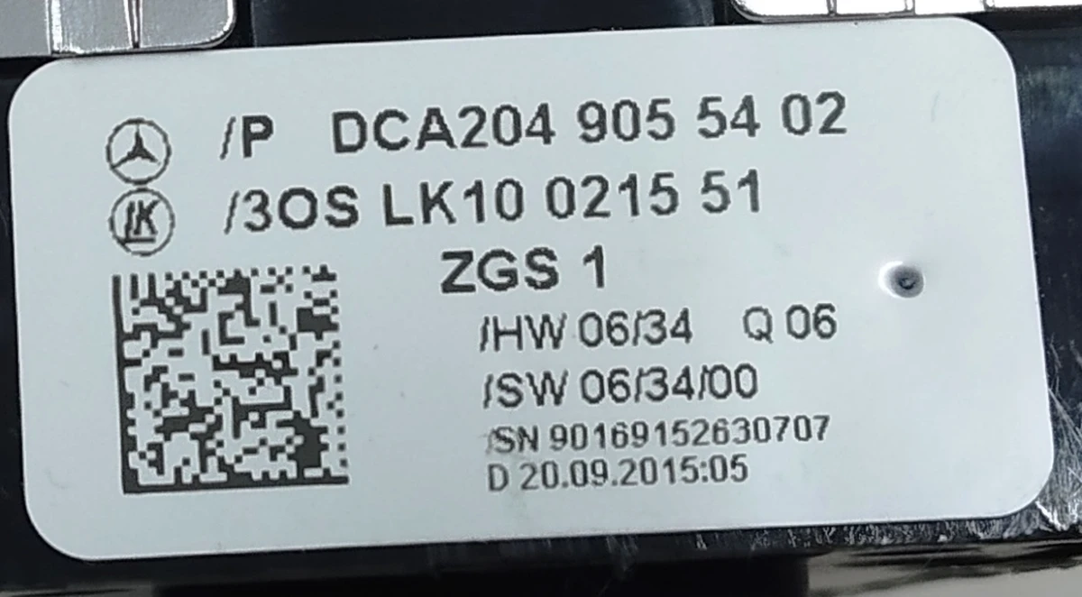 21 Блок управления стеклоподъёмниками и зеркалами водительской двери (затерта кнопка) Tesla model  S, model S REST, model X 1028641-00-A