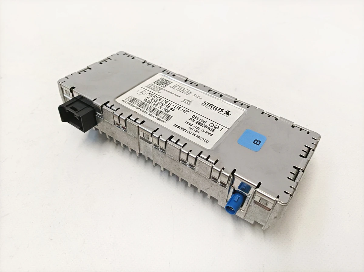 Control unit for satellite radio/digital radio Mercedes B-Class A2128705689
