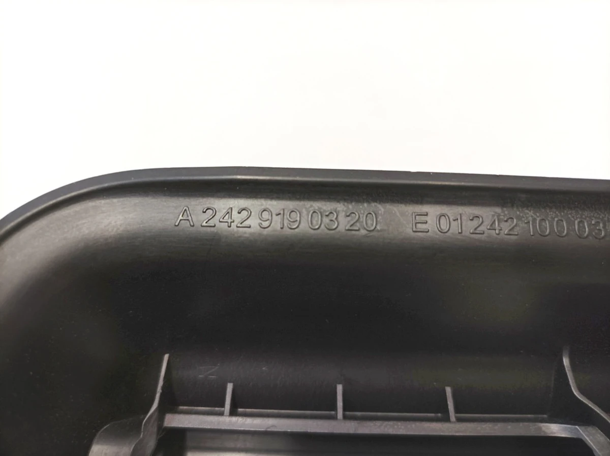 Front seat guide cover, outer rear left Mercedes B-Class A2429190320