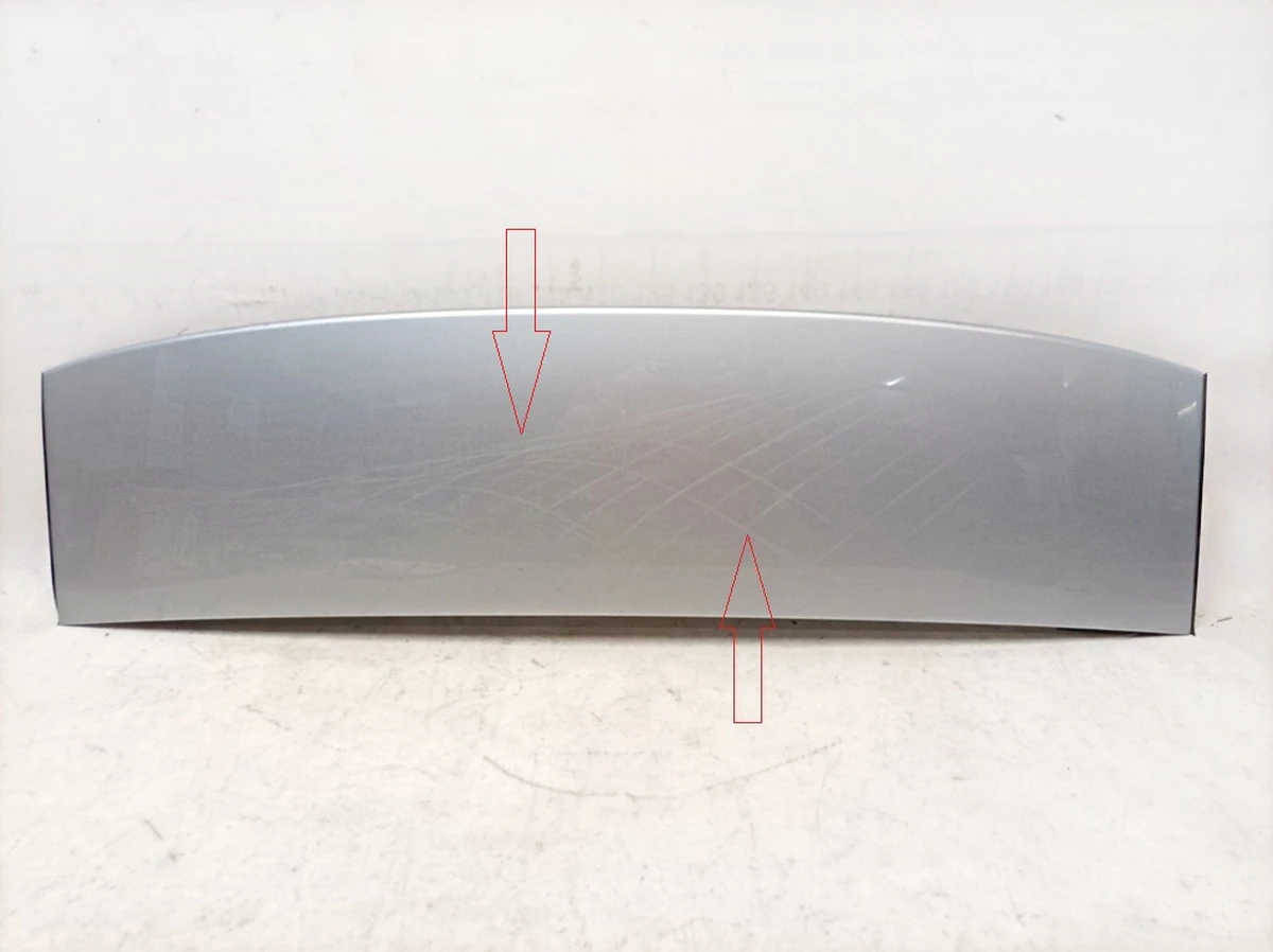 Roof molding 922 Hightech Silber with damage Mercedes EQS A2976500700