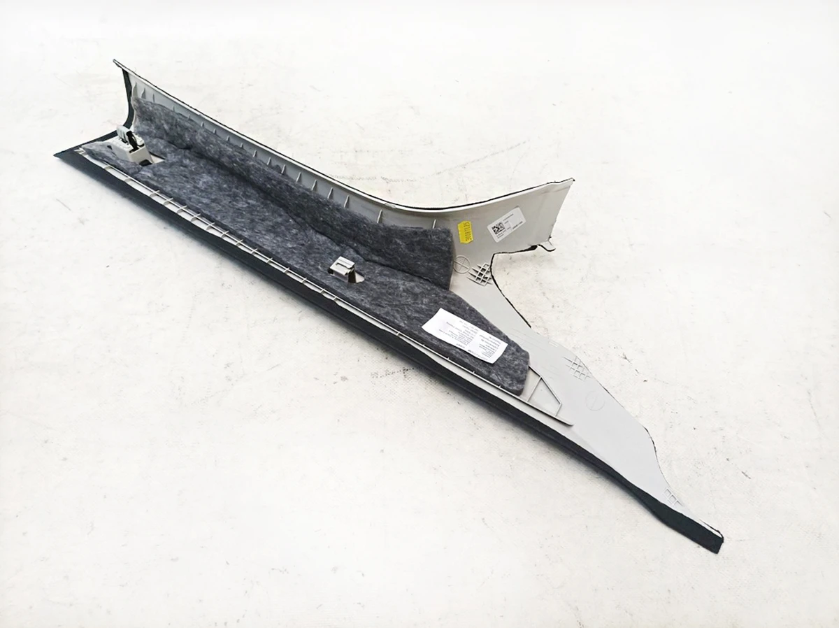 A-pillar trim left 9K95 Stoff Schwarz Mercedes EQS A2976904900