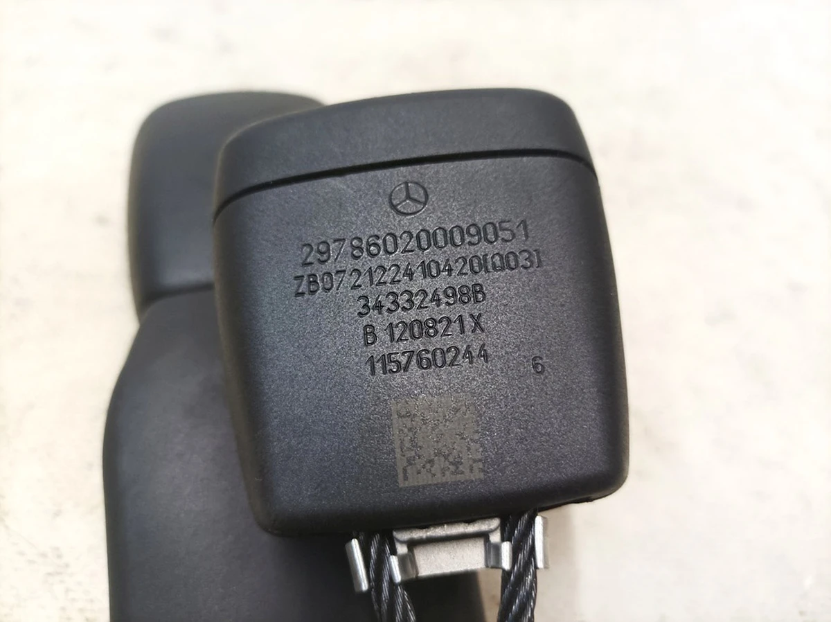 Seat belt lock (double) Mercedes EQS A2978602000