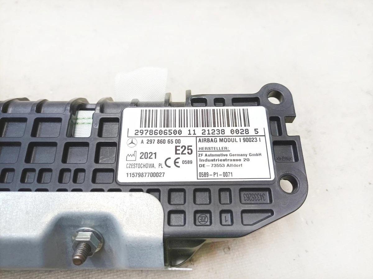 Airbag (Knee) left right Mercedes EQS A2978606500