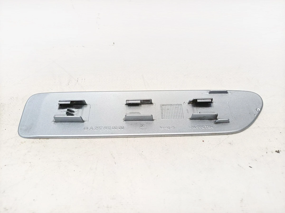 Washer reservoir neck cover 922 Hightech Silber Mercedes EQS A2978810000