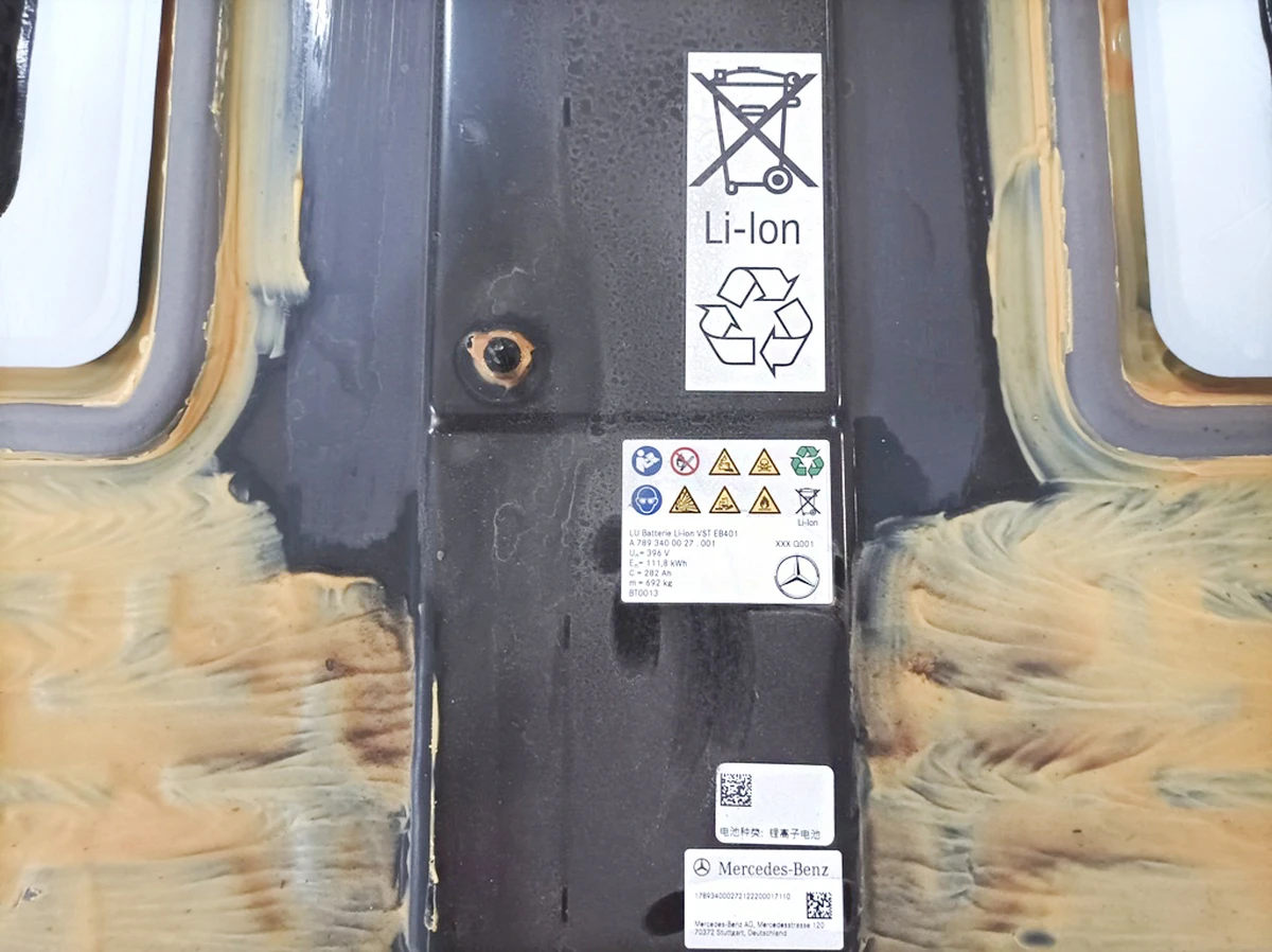 Батарея високовольтна Li-Ion VST EB401 396V 282Ah 111.8kWh Mercedes EQS A7893400027