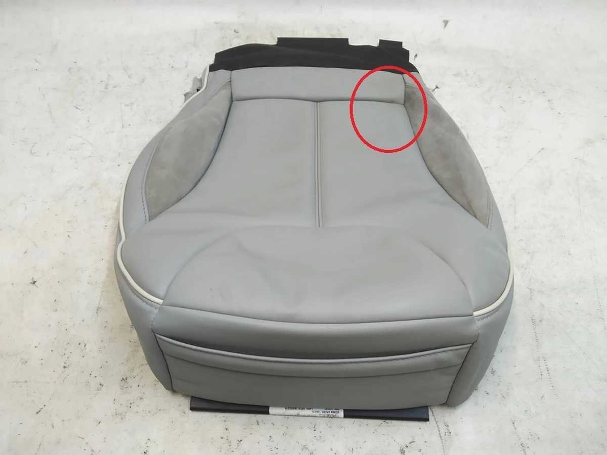 4 Driver seat trim bottom PERFORMANCE GRAY Tesla model S 1013399-04-A