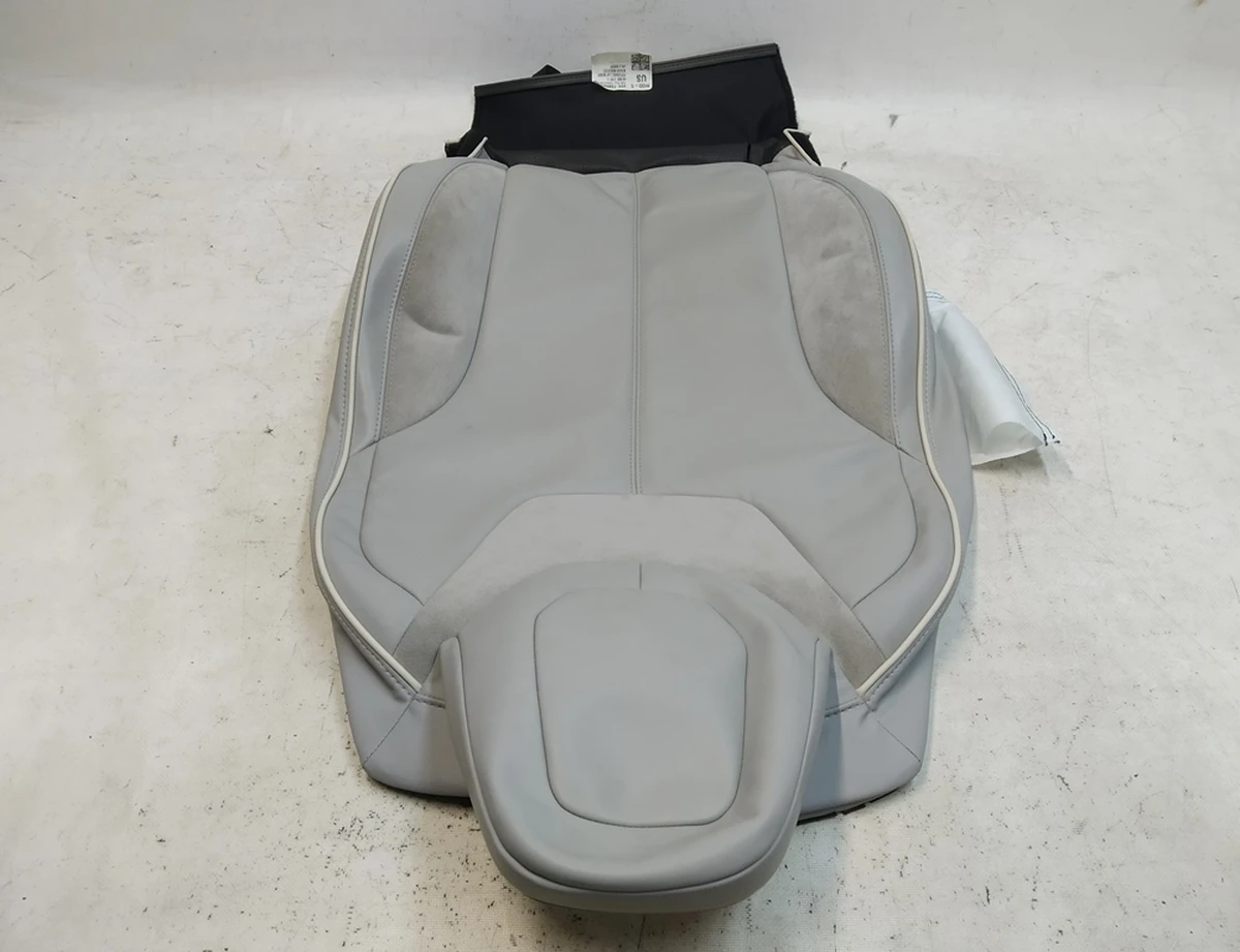2 Обшивка спинки пасажирскго сидіння PERFORMANCE GRAY Tesla model S 1013397-04-A